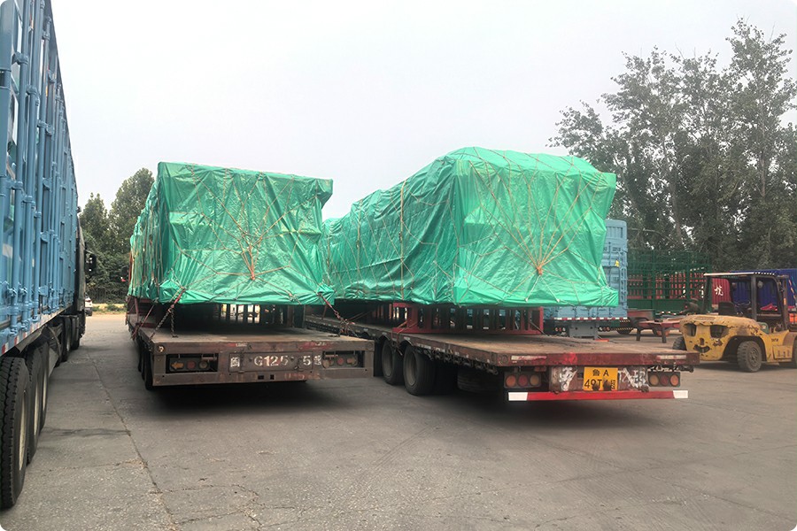 RUCKMAN semi trailer export project for an international customer
