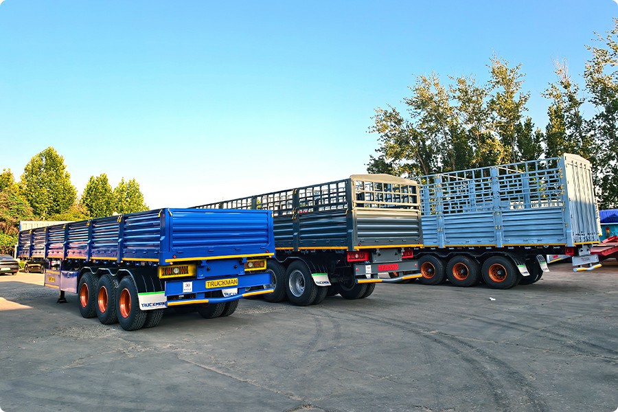 RUCKMAN semi trailer export project