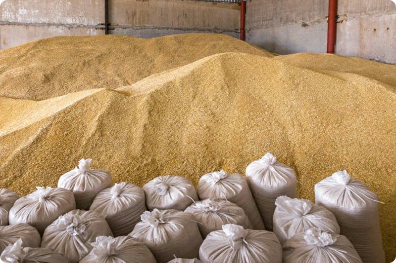 Agricultural products including grain sacks and cotton for general cargo transport