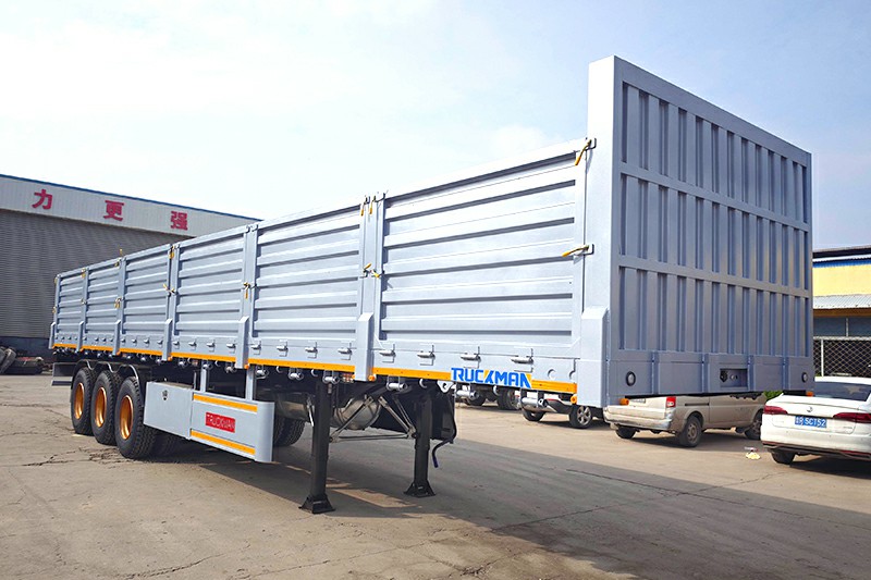 RUCKMAN side wall semi trailer for bagged goods and packaged freight