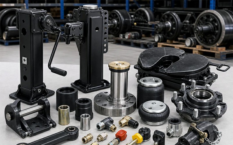 Semi trailer service parts and after-sales support