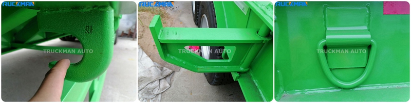 3 axle 60 ton low bed trailer detail picture