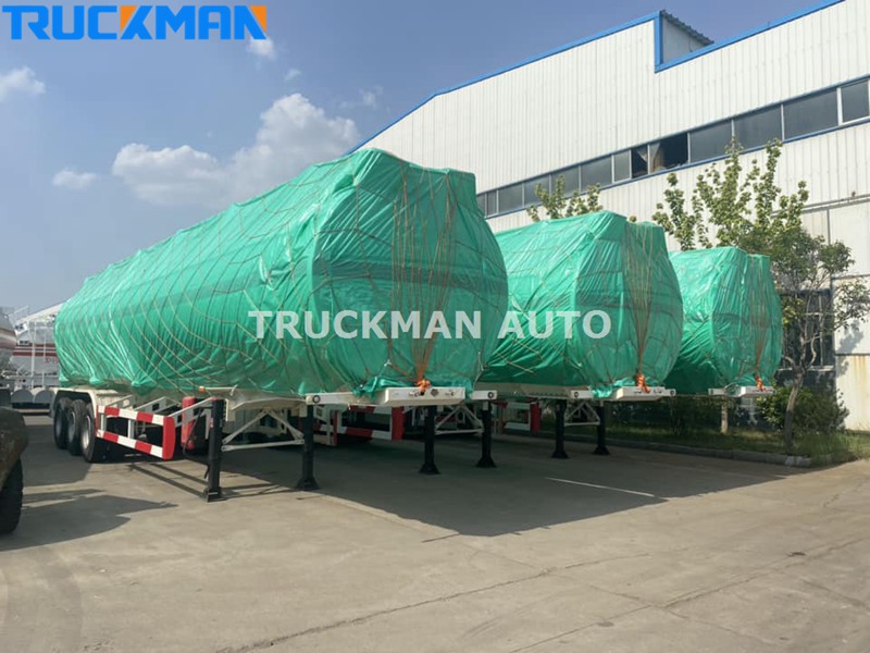 3 Axle 40000 Liters Fuel Tank Trailer Water Tarp