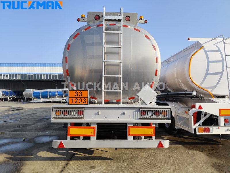 Aluminum Alloy Oil Tanker Trailer