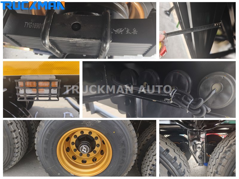 3 Axle Flatbed Trailer Details