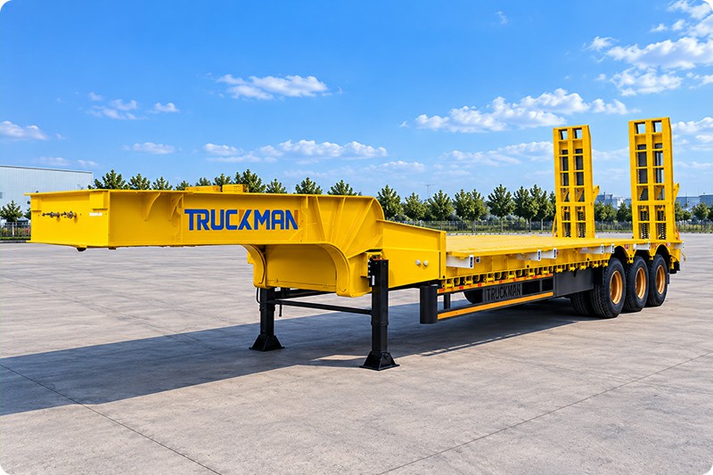 TRUCKMAN Lowbed Semi Trailer