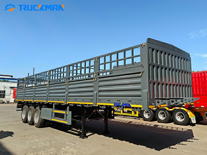 TRUCKMAN 3-Axle 60-Ton Fence Semi Trailer