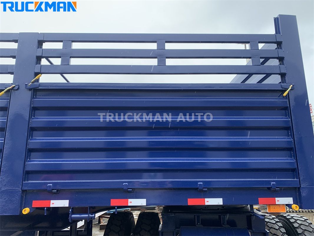 draw bar side wall full trailer