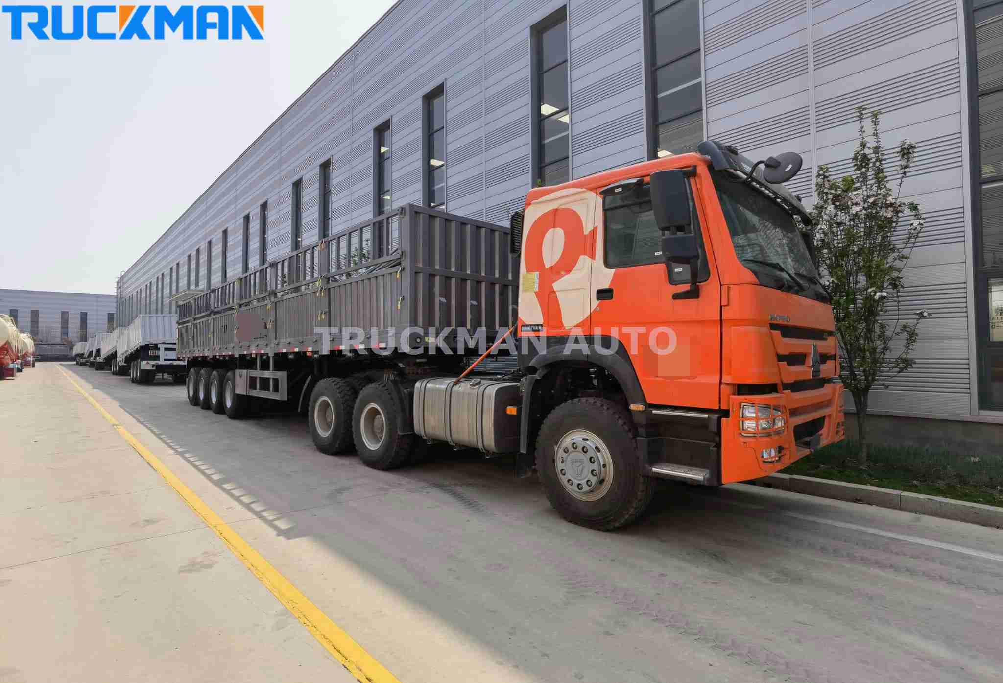 Fence container trailer
