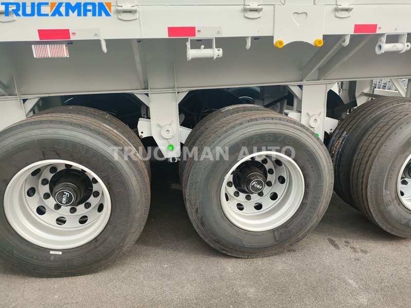 3 Axle 40 Tons Side Wall Trailer