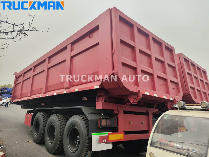 3Axle 80Tons Dump Trailer