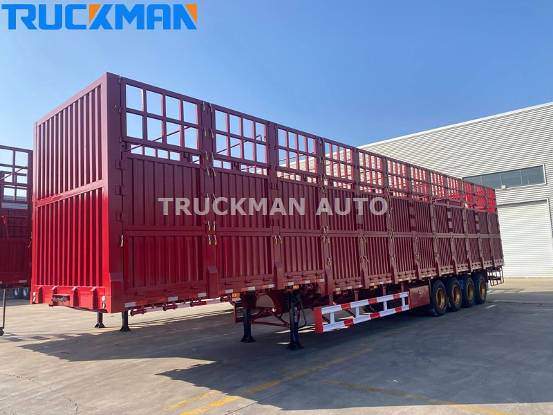 4 Axles Fence Trailer