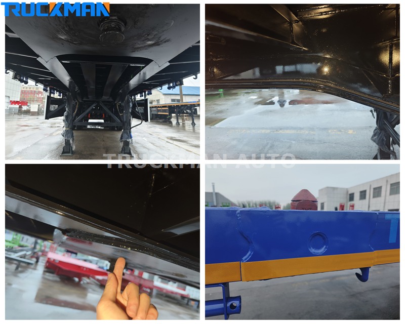 4 Axle Container Trailer Design