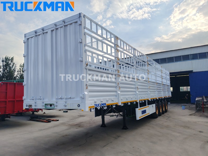 4 Axles Fence Trailer
