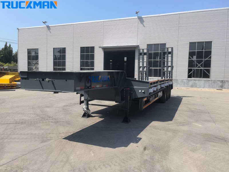 3 Axle 80 Tons Low Bed Trailer