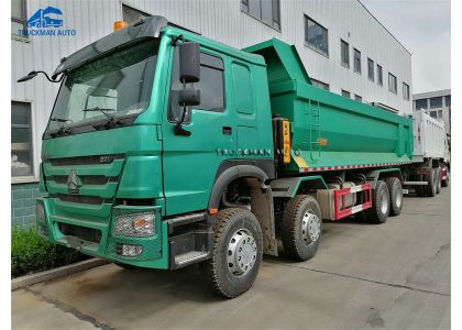 50 Tons SINOTRUK HOWO 8x4 Dump Truck Delivery To Senegal