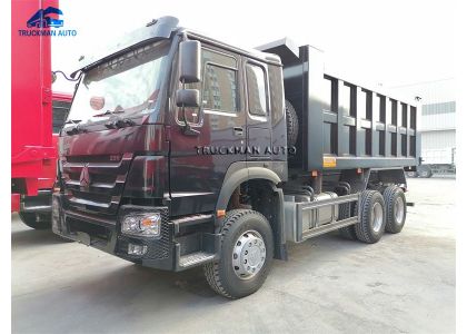 SINOTRUCK Dump Truck Ready Delivery To Sierra Leone