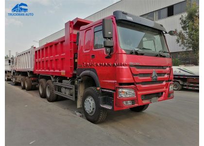 Right Hand Drive SINOTRUCK Dump Truck Delivery To Malawi