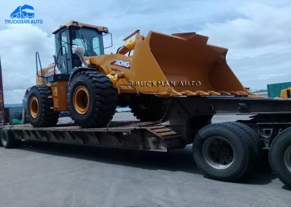 5 Ton XCMG Wheel Loader Shipment By Container