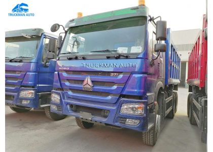 SINOTRUCK HOWO 371HP Dump Truck Delivery To Ghana