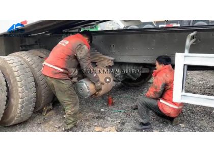 3 Units Used SINOTRUCK Dump Truck Finish Refurbished