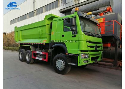 Amazing Color SINOTRUCK HOWO 371HP Tipper Truck Done