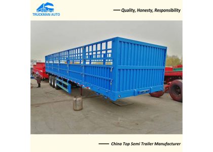Fence Cargo Trailer Will Delivery To Dakar Port