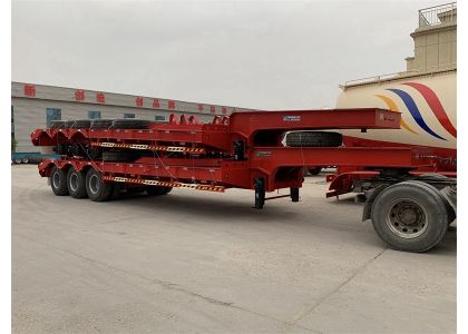 2 Units New Low Bed Trailer Waiting For Shipment