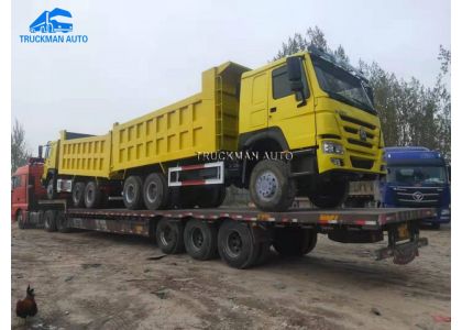 Used SINOTRUCK Truck Delivery To Our Guinea Agent