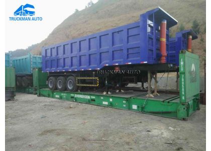 How To Choose The Suitable Lifting Cylinder System For Dump Semi Trailer