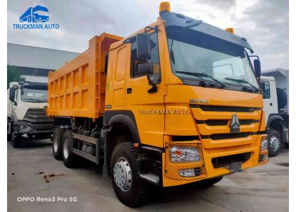 HOWO 371HP Dump Truck Delivery To West Africa