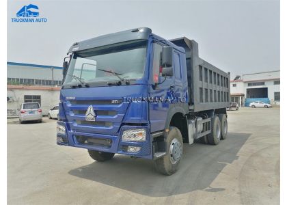 2 Units Used SINOTRUK HOWO Dump Truck Delivery To West Africa