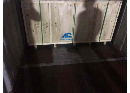 One 40FT Container SINOTRUCK Truck Spare Parts Delivery To East Africa