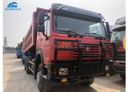 One Unit SINOTRUCK Dump Truck With Military Bumper Delivery To South Sudan