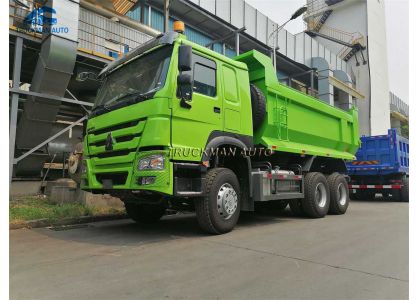 One Unit SINOTRUK HOWO Dump Truck Delivery To Liberia