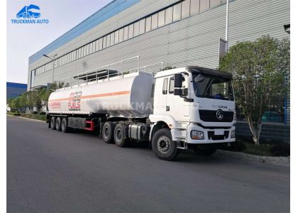 40000 Liter Fuel Tanker Trailer Delivery To Ghana