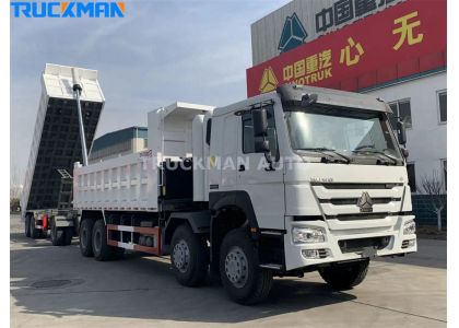 20m3 Drawbar Tipper Trailer For Mongolia