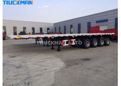 4 Axle Container Flat Bed Trailer Will Ship To Togo