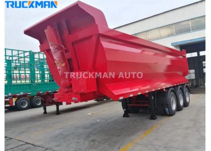 50 Ton Tipper Trailer Delivery To Guinea