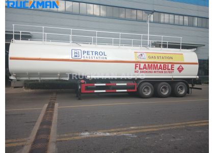 2 Units 36000 Liter Oil Tanker Trailer Delivery To Cameroon