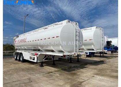 3 Axle 40 Cubic Meter Oil tanker Trailer﻿ Delivery To Philippines