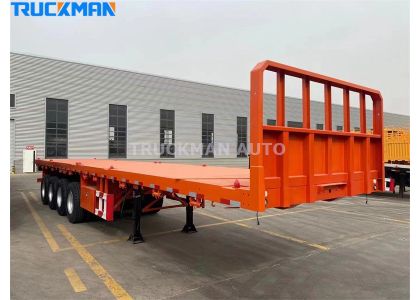 4 Axles Container Trailer Delivery To Senegal