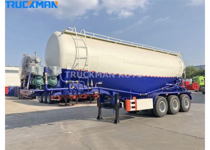 3 Axles Bulk Powder Cement Trailer Delivery To Saudi Arabia