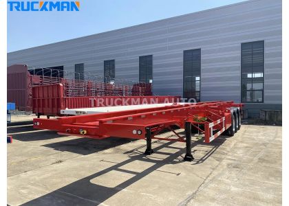 Container Skeleton Trailer Delivery To Philippines