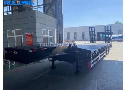 80 Tons Low Loader Trailer Delivery To Burundi