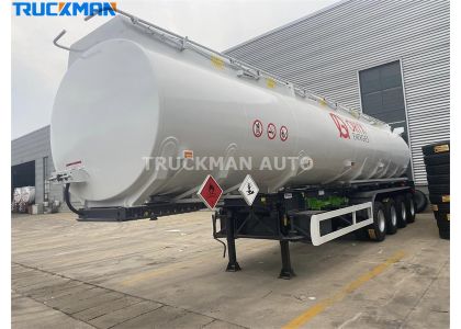 54000 Liter Fuel Tanker Trailer For Côte d'Ivoire