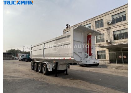 4 Axles Tipper Truck Trailer For Senegal
