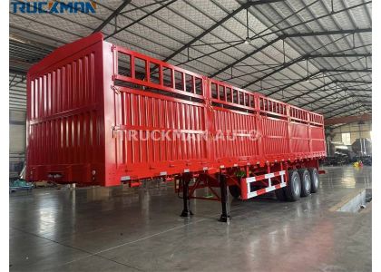 Drop Side Wall Trailer Delivery To Dr Congo