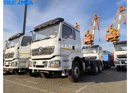 SHACMAN 10 Wheel Tractor Head Delivery To Tanzania