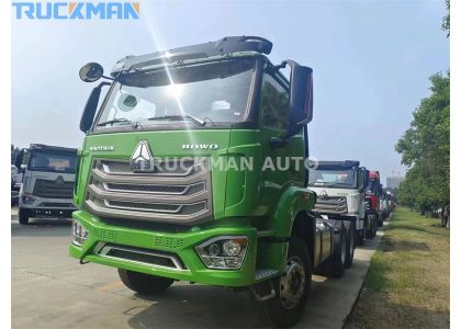 6X4 SINOTRUK 400HP Tractor Truck For Guinea